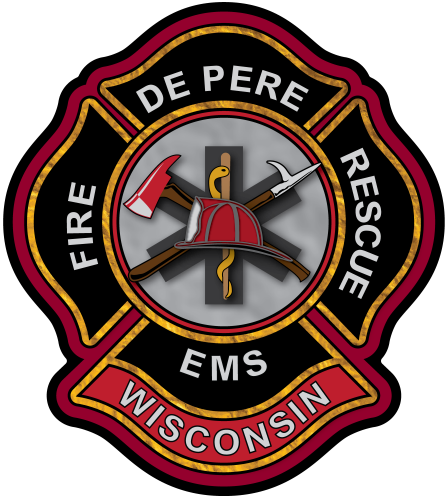 De Pere Fire Rescue Badge