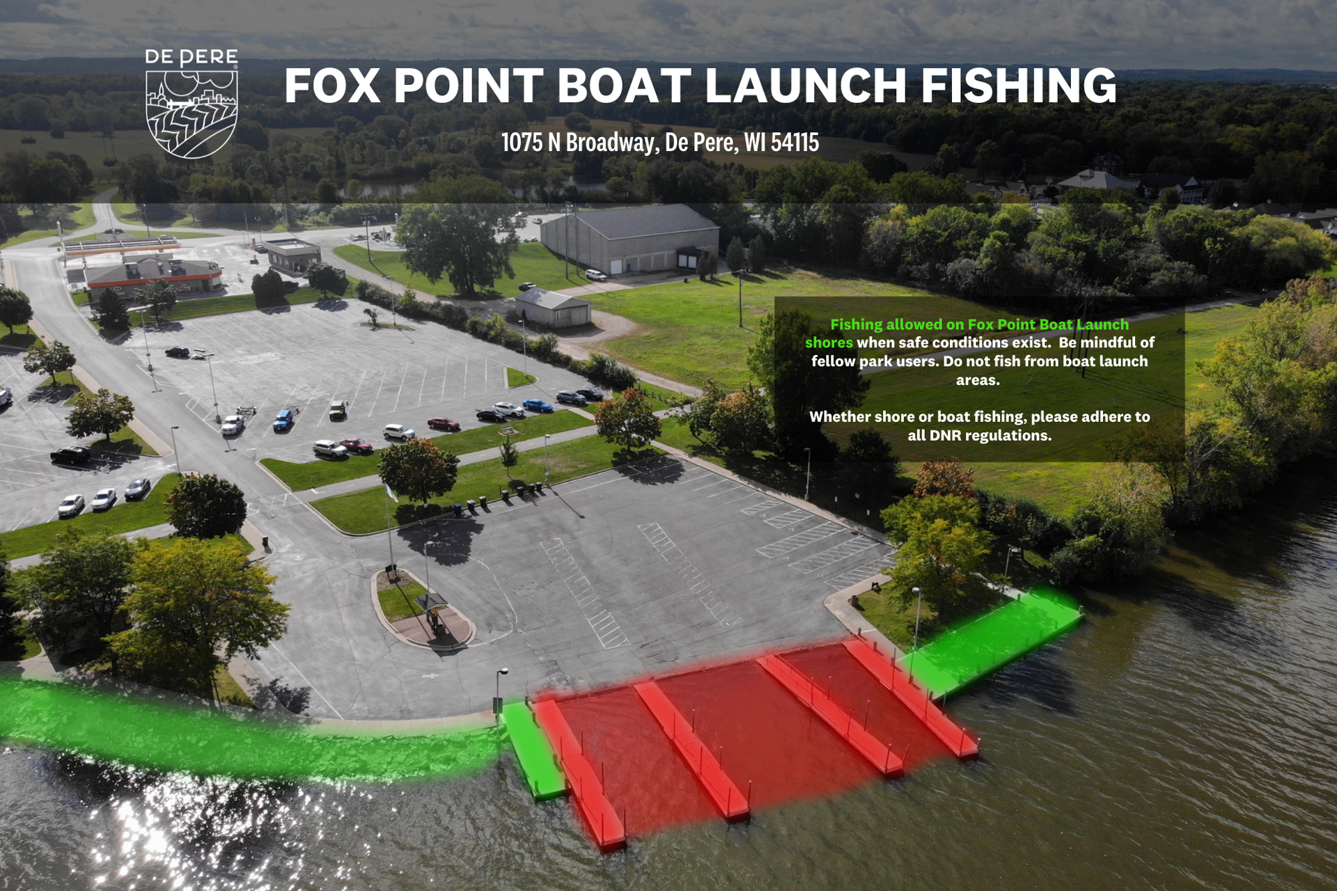 fox point boat launch fishing