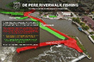 Riverwalk fishing