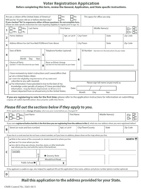 National Voter Registration App